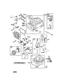 Cylinder/crankshaft/sump-engine