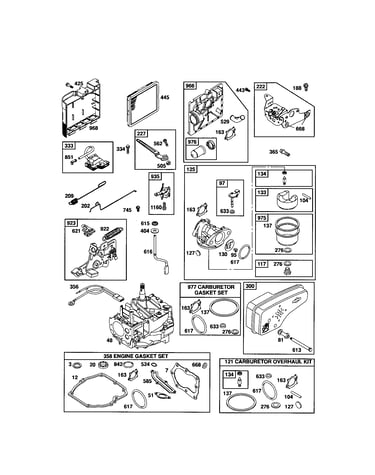 Carburetor / short block