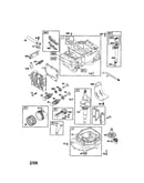Cylinder/crankshaft/sump-engine