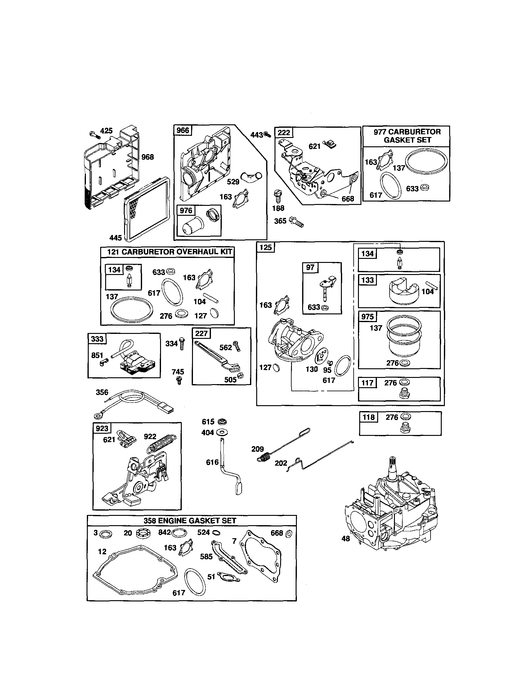 Carburetor/short-block