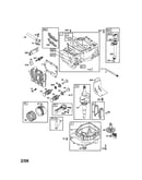 Cylinder/crankshaft/sump-engine