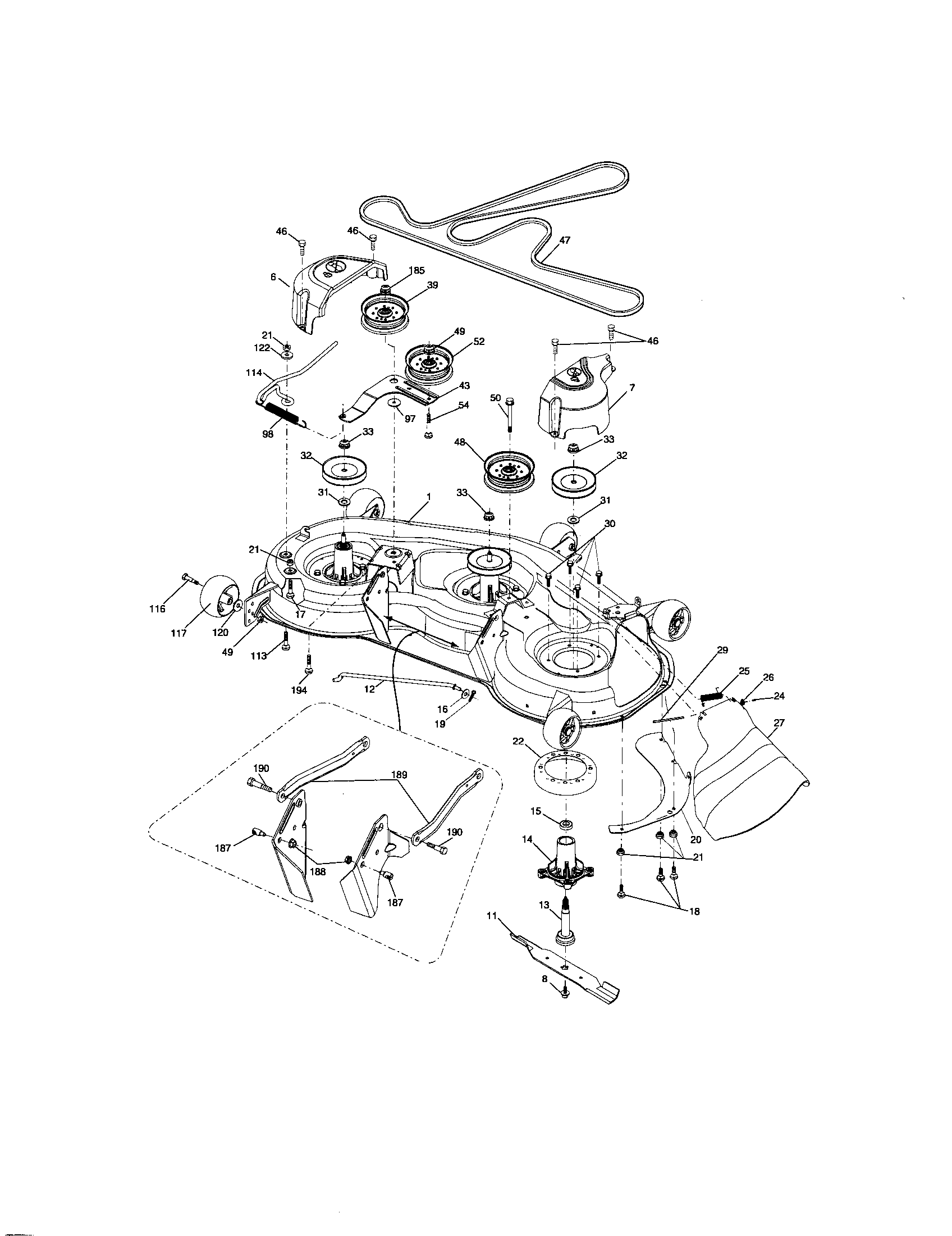 Mower deck