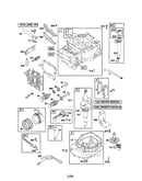 Cylinder/crankshaft/sump-engine