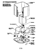 A/c refrigerant assembly