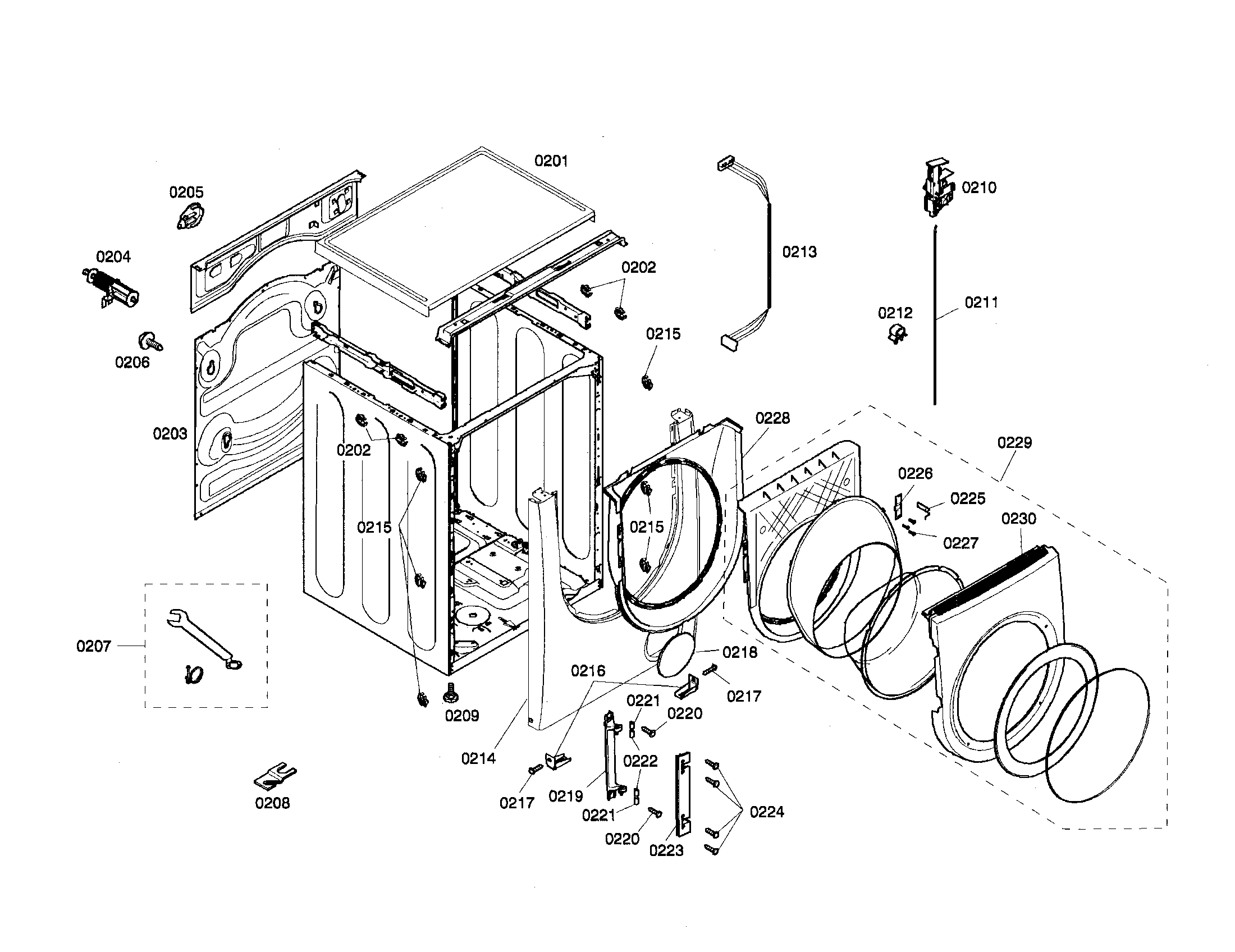 Door assembly