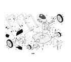 Craftsman 917385390 rotary  mower diagram