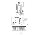 Kenmore 153332070 water heater diagram