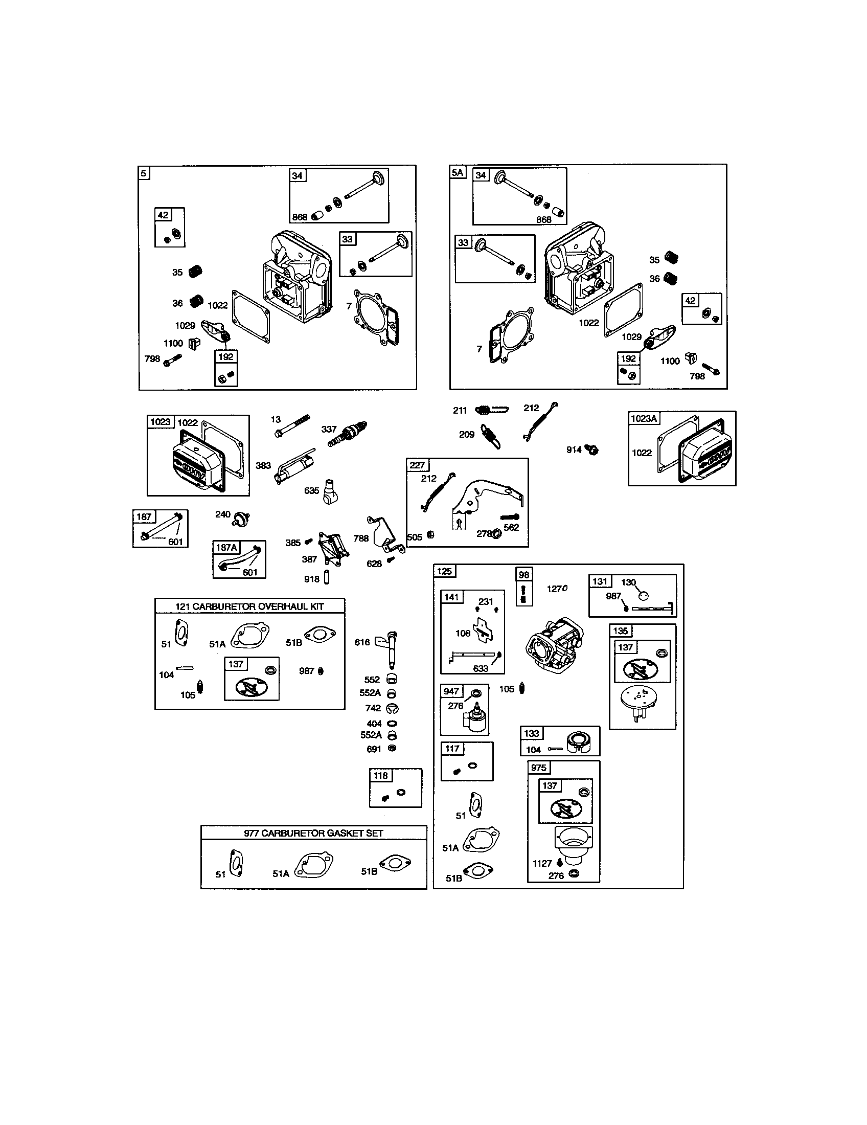 Carburetor/head-cylinder