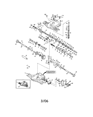 Peerless transaxle