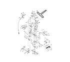 Southern States 96012005500 mower deck diagram