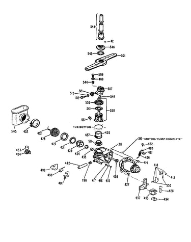Motor-pump
