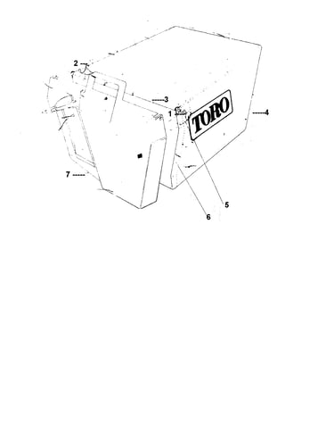 Grass bag assembly - 11-0159