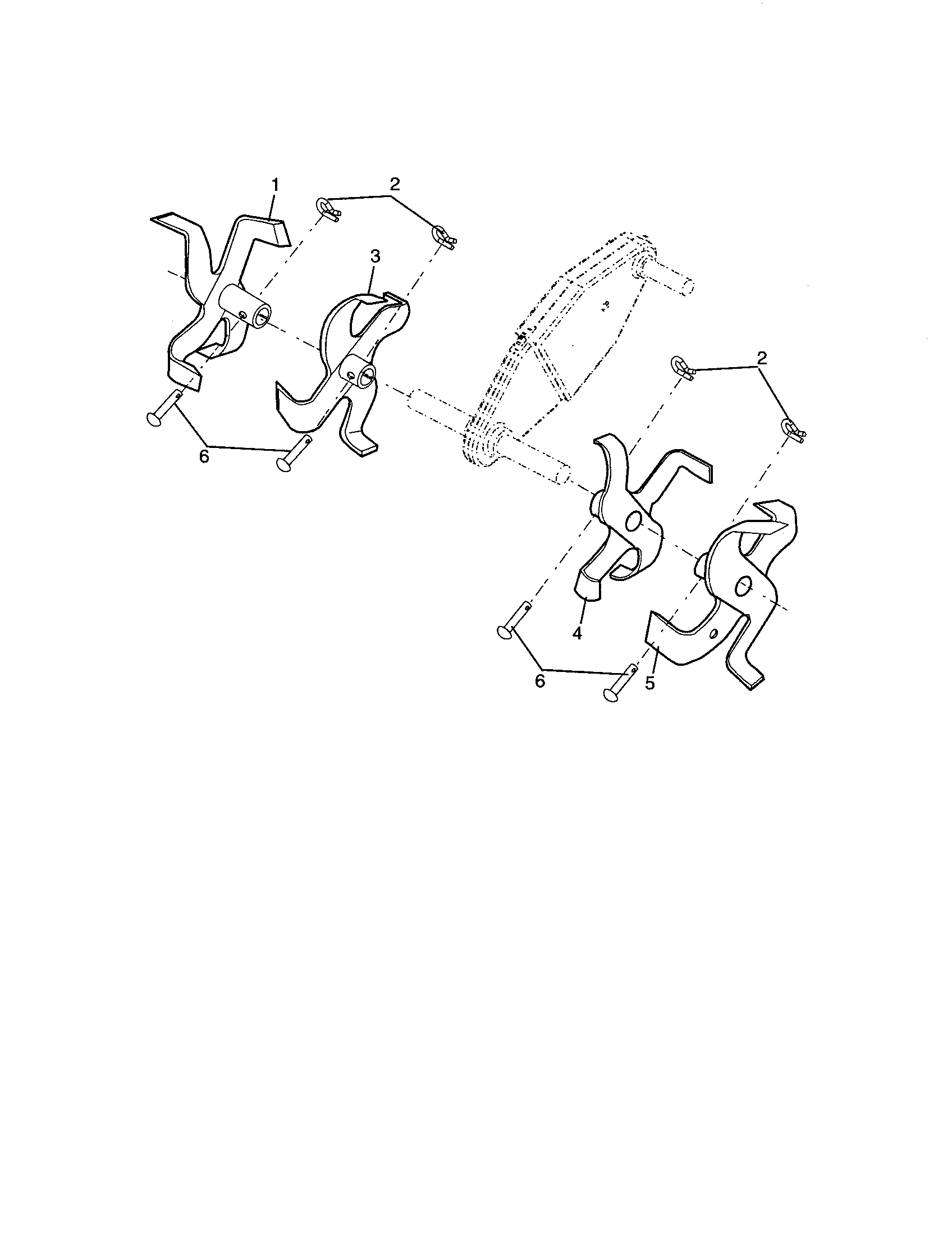 Tine assembly