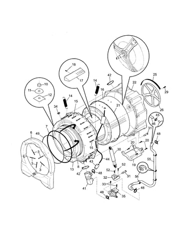 Motor/tub