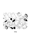 Engine/housing/handles