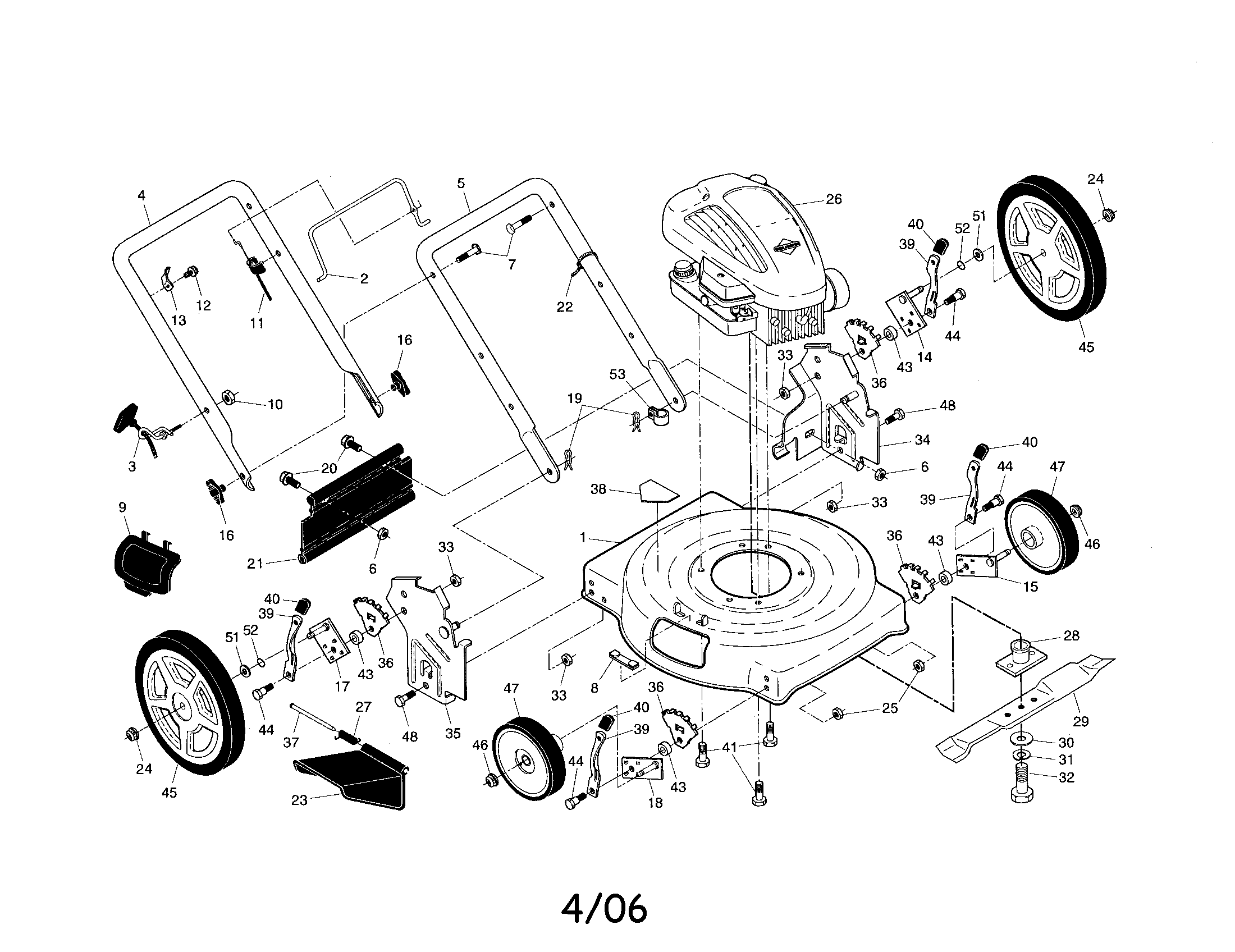 Rotary mower