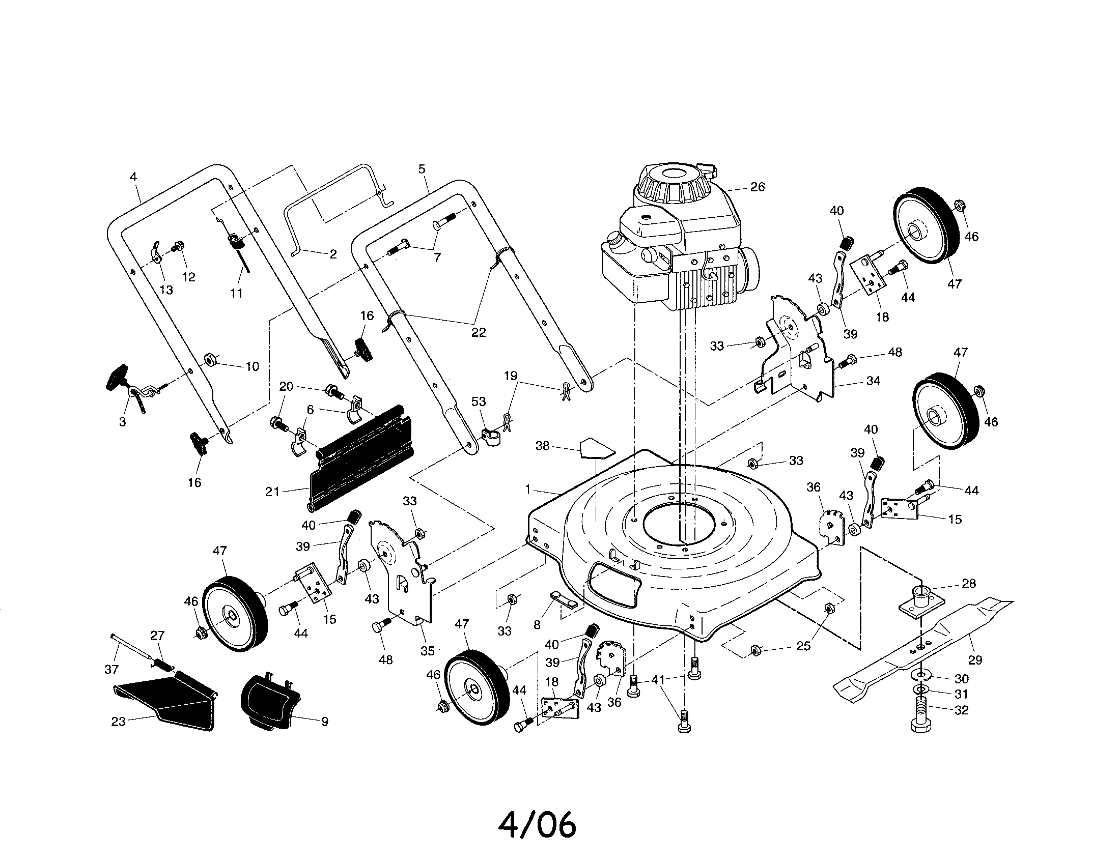 Rotary mower