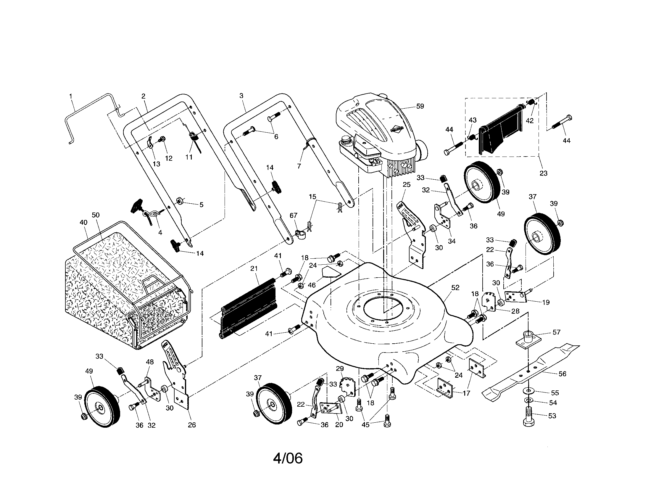 Rotary mower