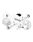 Control cable/gear case/wheels