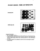 Seal & valve kit
