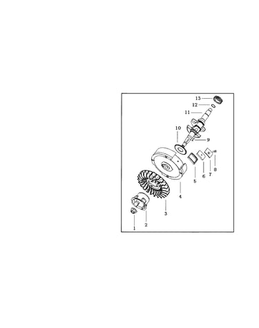 Brance & flying wheel