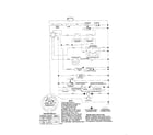 Poulan 96012004300 schematic-tractor diagram