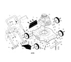 Rally RA375N20S rotary mower diagram