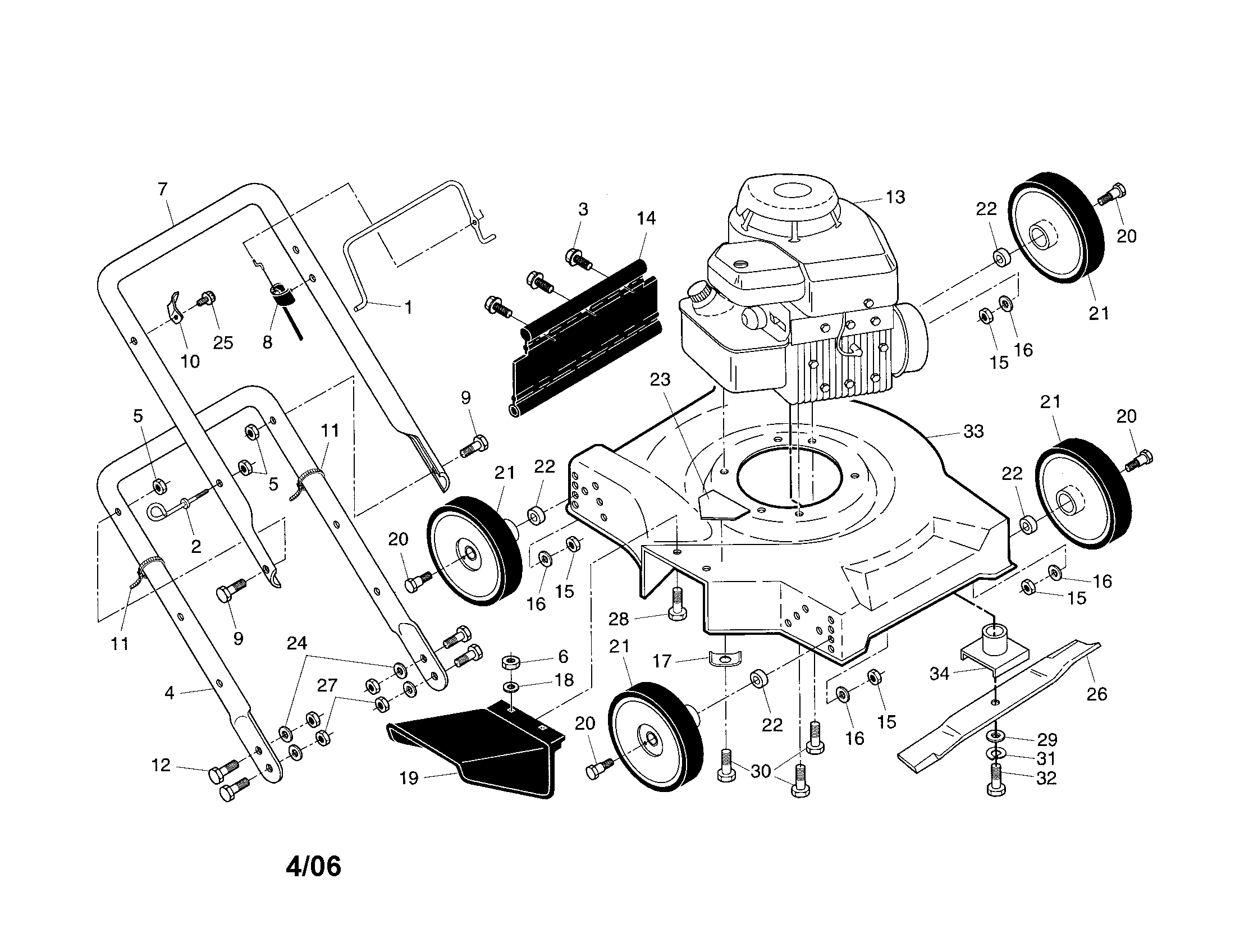 Rotary mower