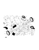 Engine/housing/handle