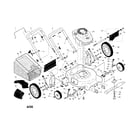 Poulan 96130005 rotary mower diagram