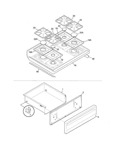 Top/drawer