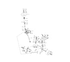 Poulan HD17542 steering assembly diagram