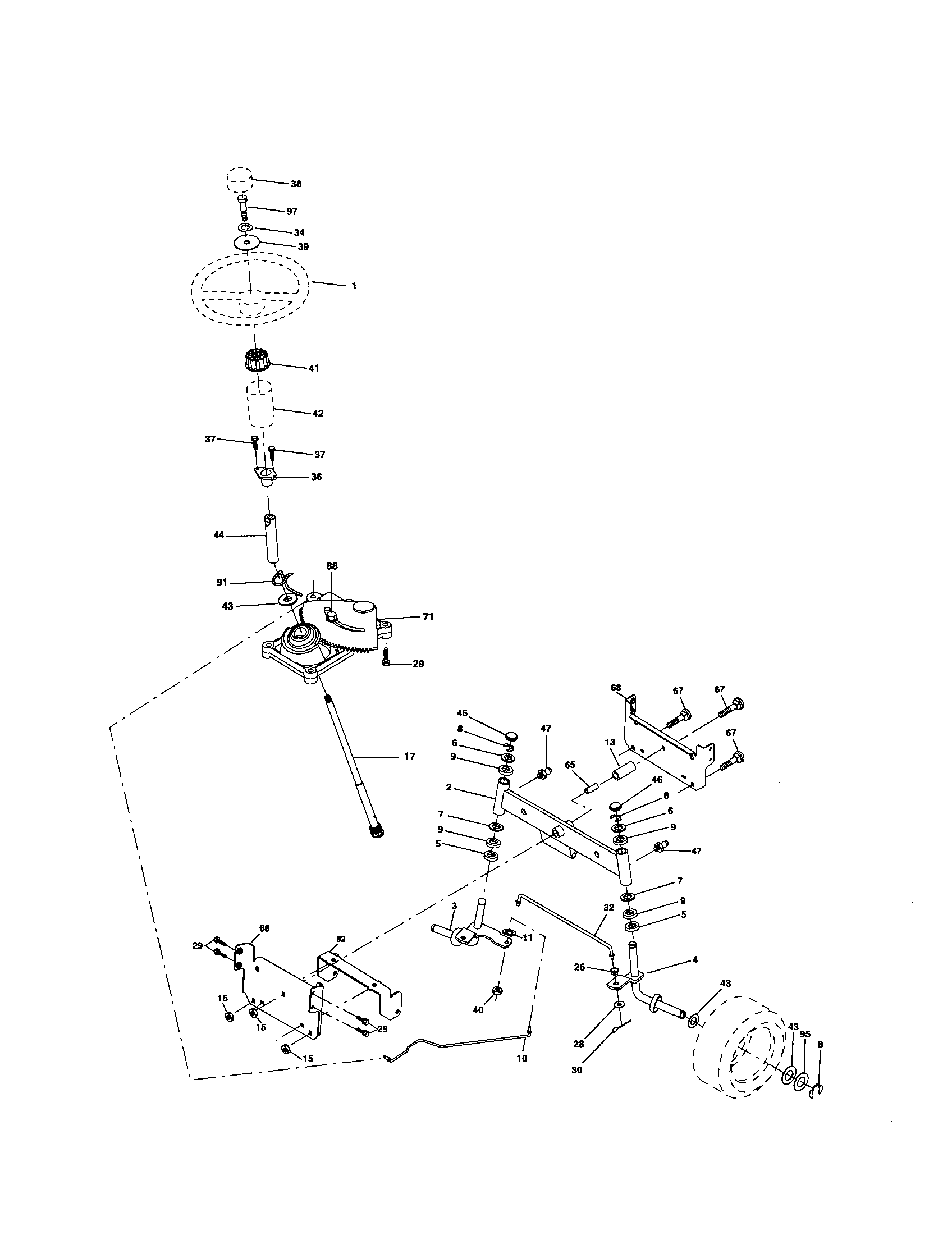 Steering assembly