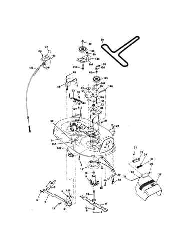 Mower deck