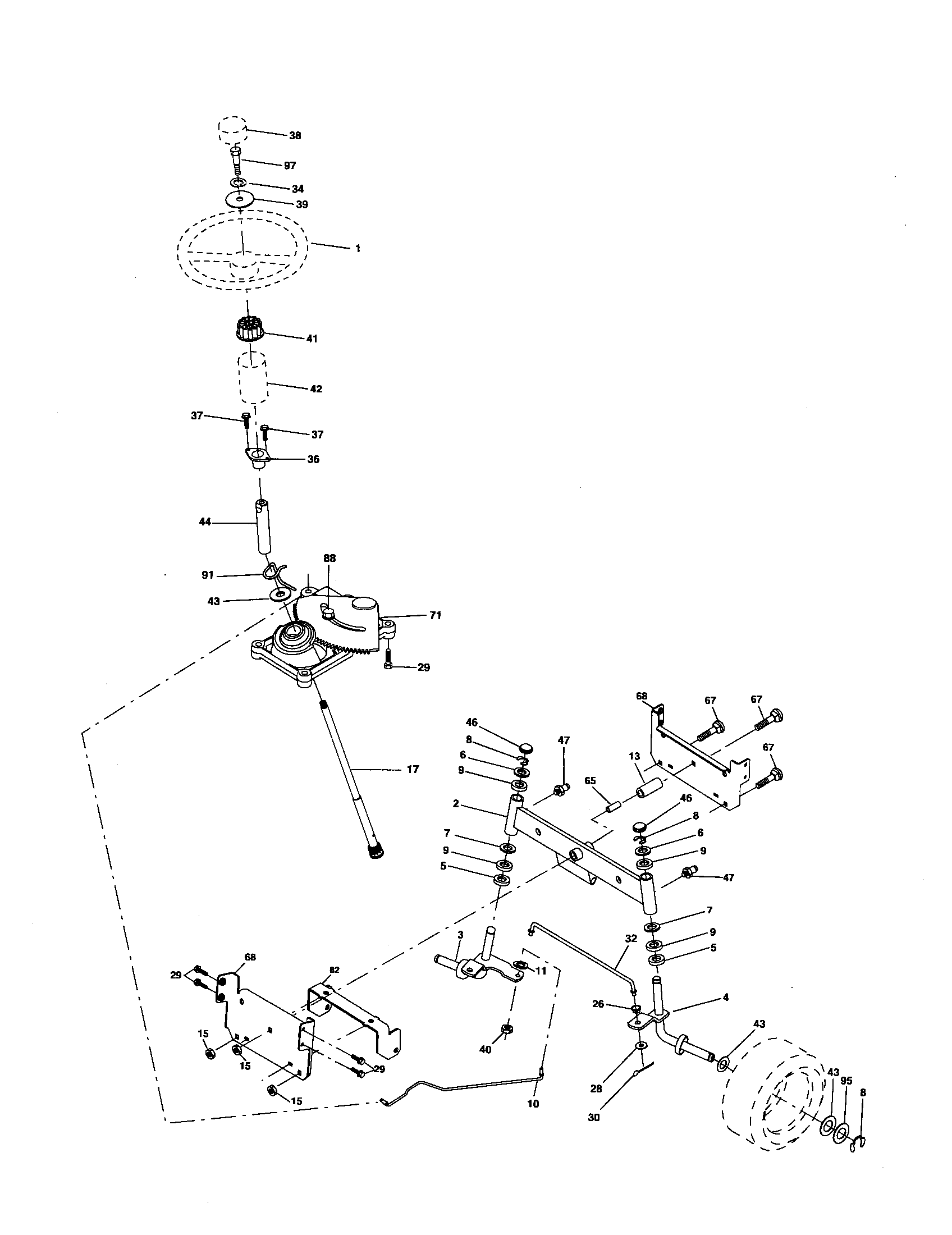 Steering assembly