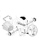 Drive control/gear case/wheels