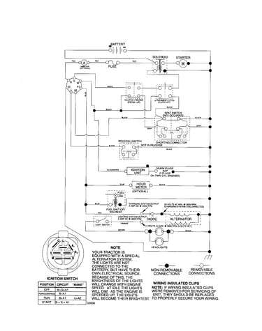 Schematic-tractor