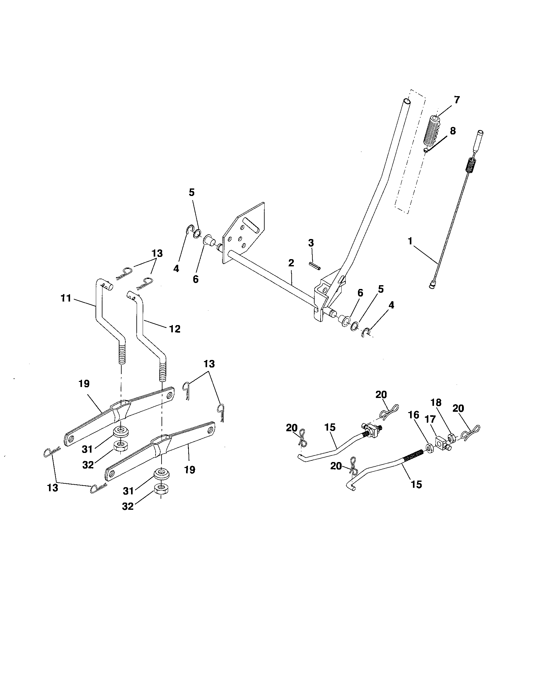 Mower lift