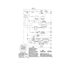Poulan 96012004401 schematic-tractor diagram
