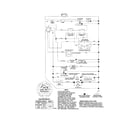 Poulan 96012005300 schematic-tractor diagram