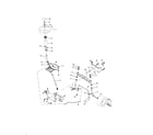 Poulan 96012004700 steering assembly diagram