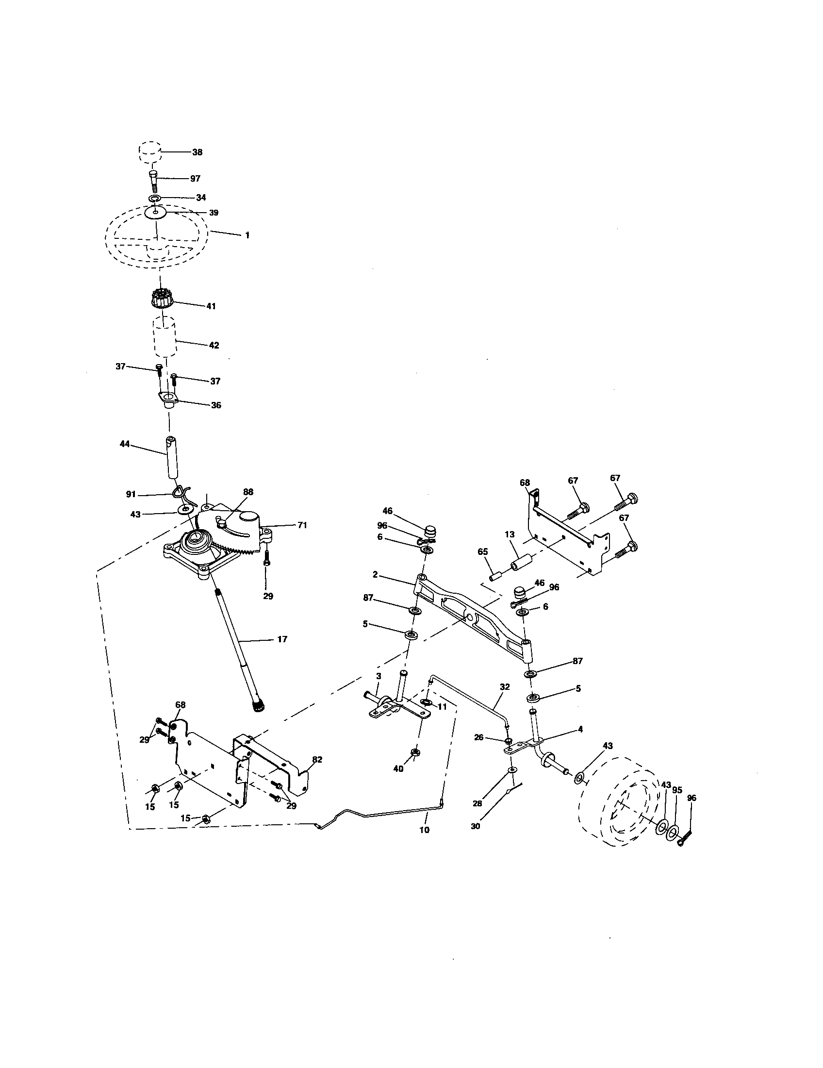 Steering assembly
