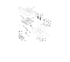 Poulan 96012004701 seat assembly diagram