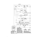 Poulan 96012004701 schematic-tractor diagram
