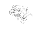 Poulan 96042000800 seat assembly diagram