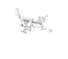 Poulan 96042001800 steering assembly diagram