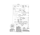 Poulan 96012006000 schematic-tractor diagram
