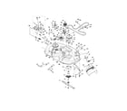 Poulan 96042001600 mower deck diagram
