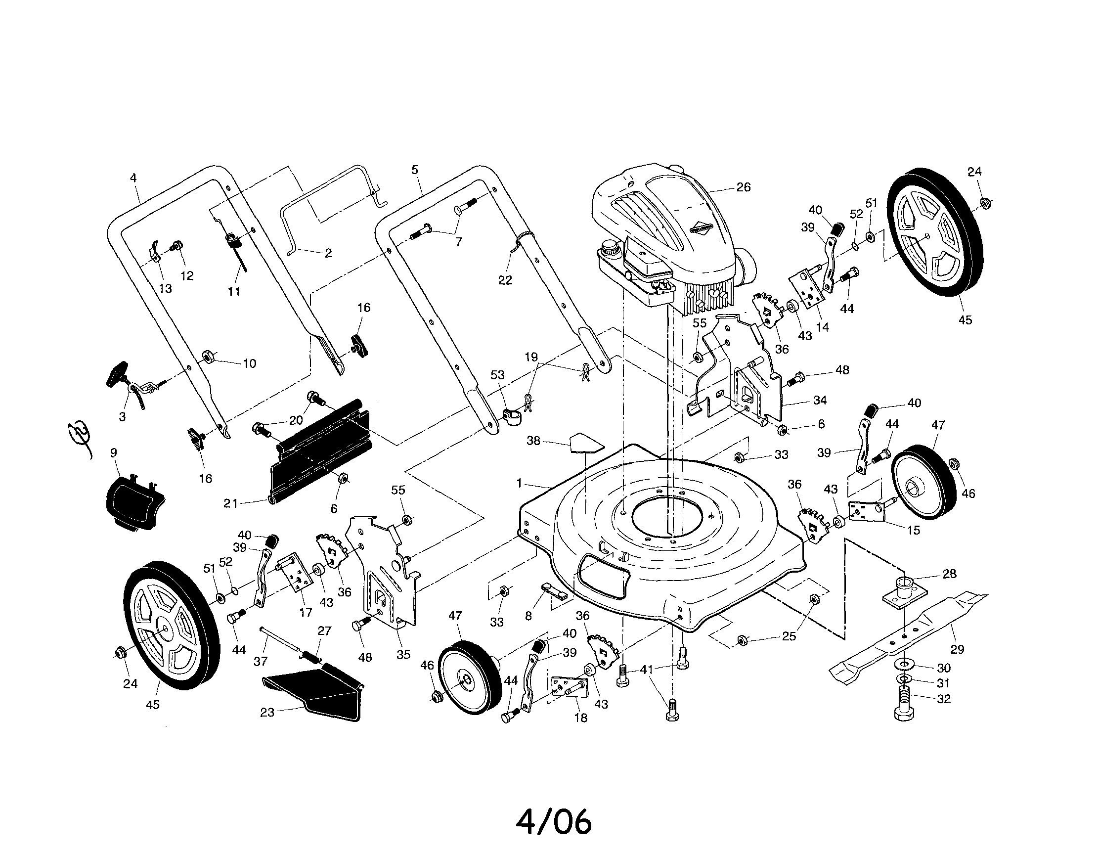 Rotary mower