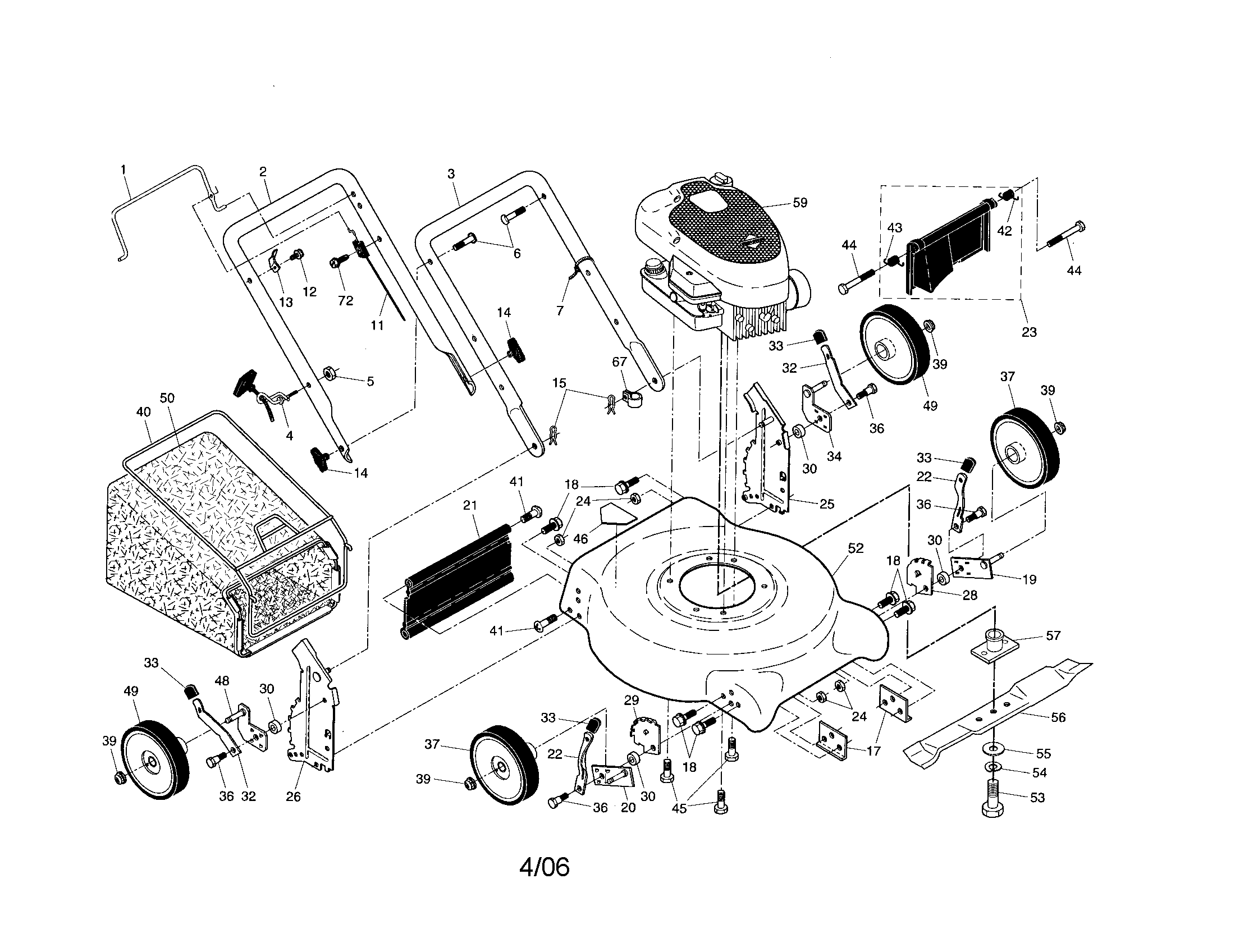 Rotary mower